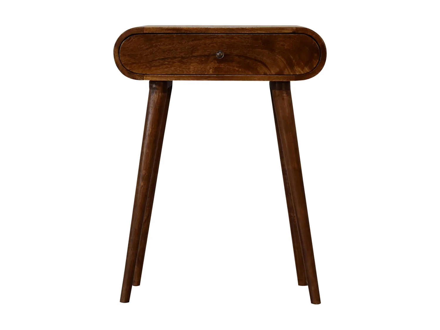 Console Mini Round Chestnut