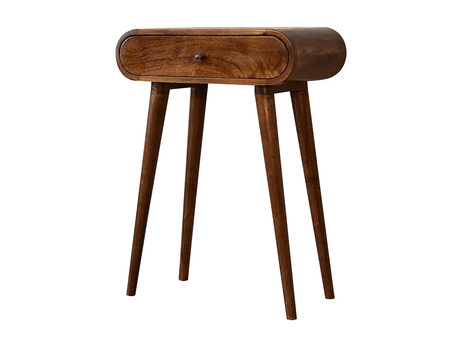 Consolle Mini Round Chestnut