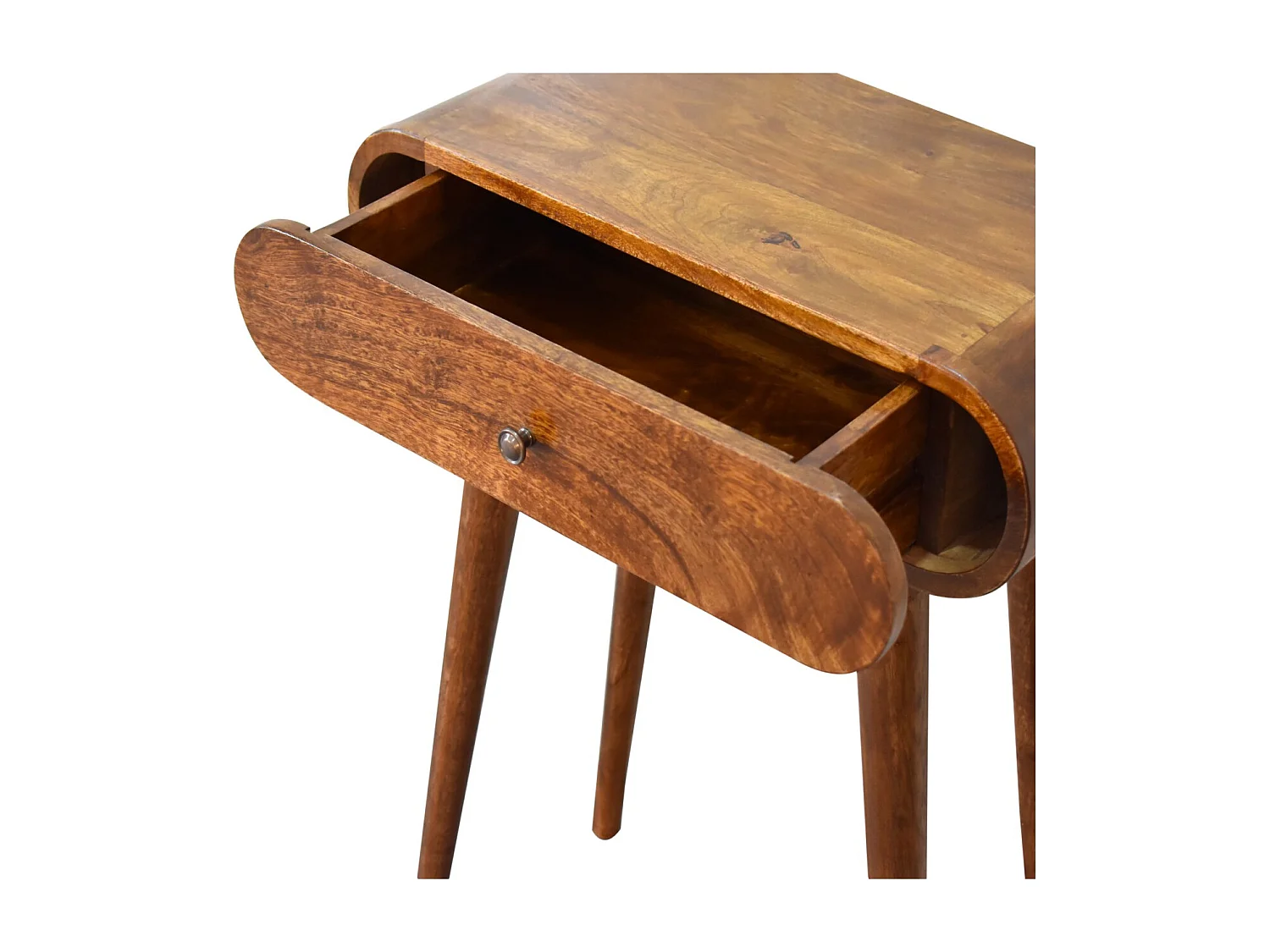 Consolle Mini Round Chestnut