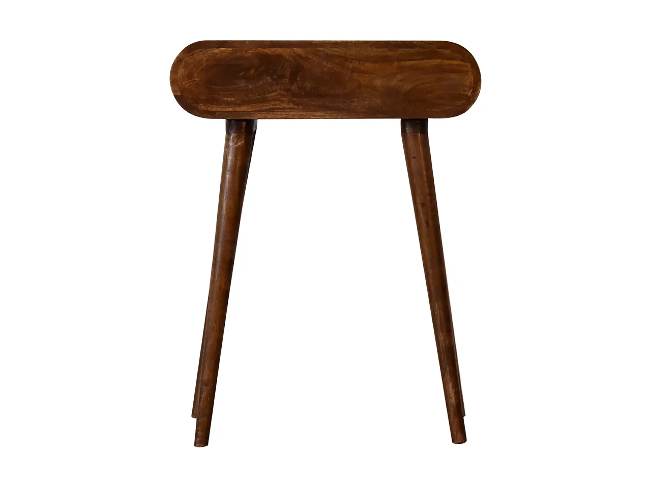 Mini Round Chestnut Console