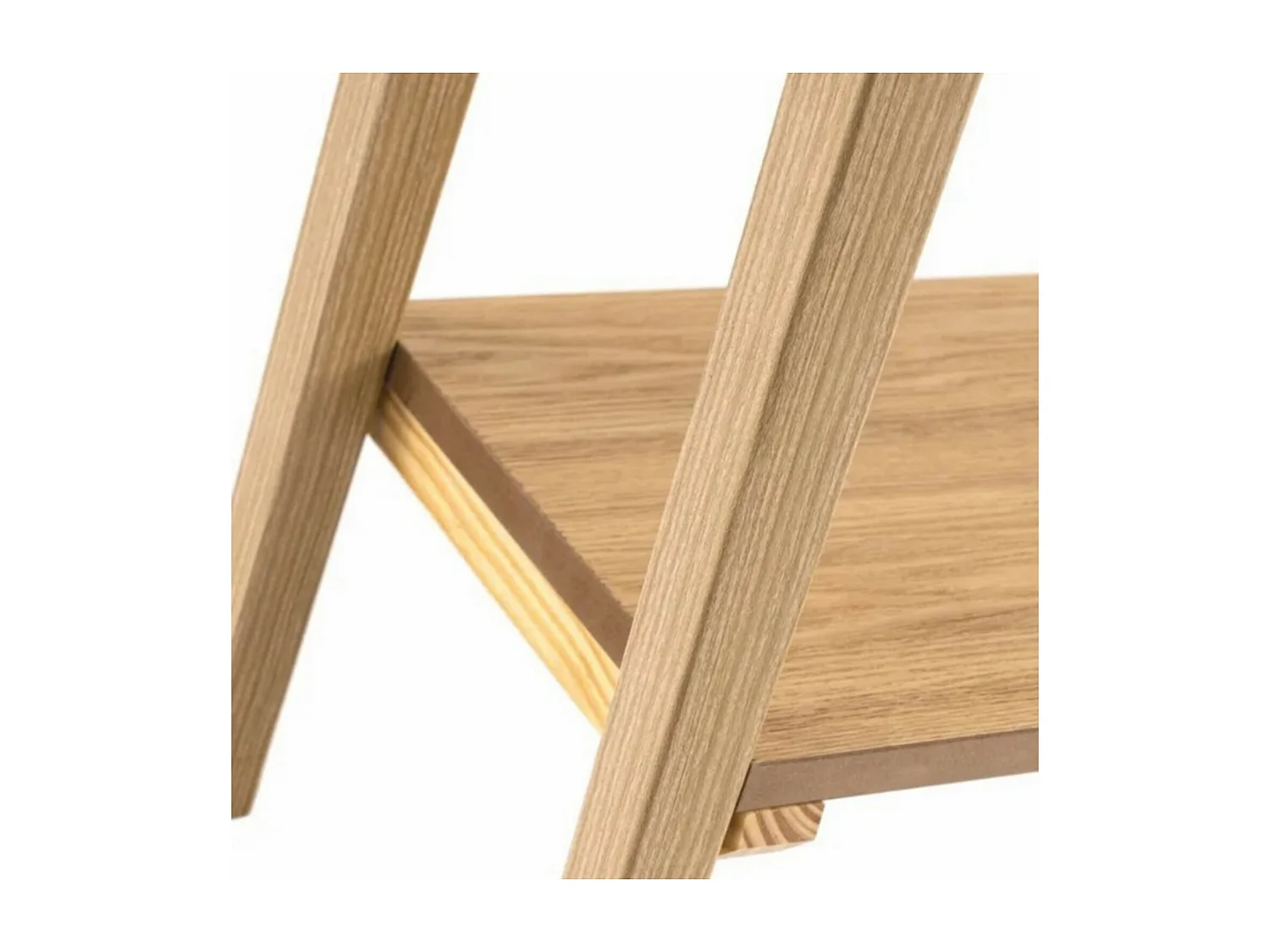 Table de console meuble d'entrée coloris naturel - Longueur 100 x Profondeur 30 x Hauteur 72 cm