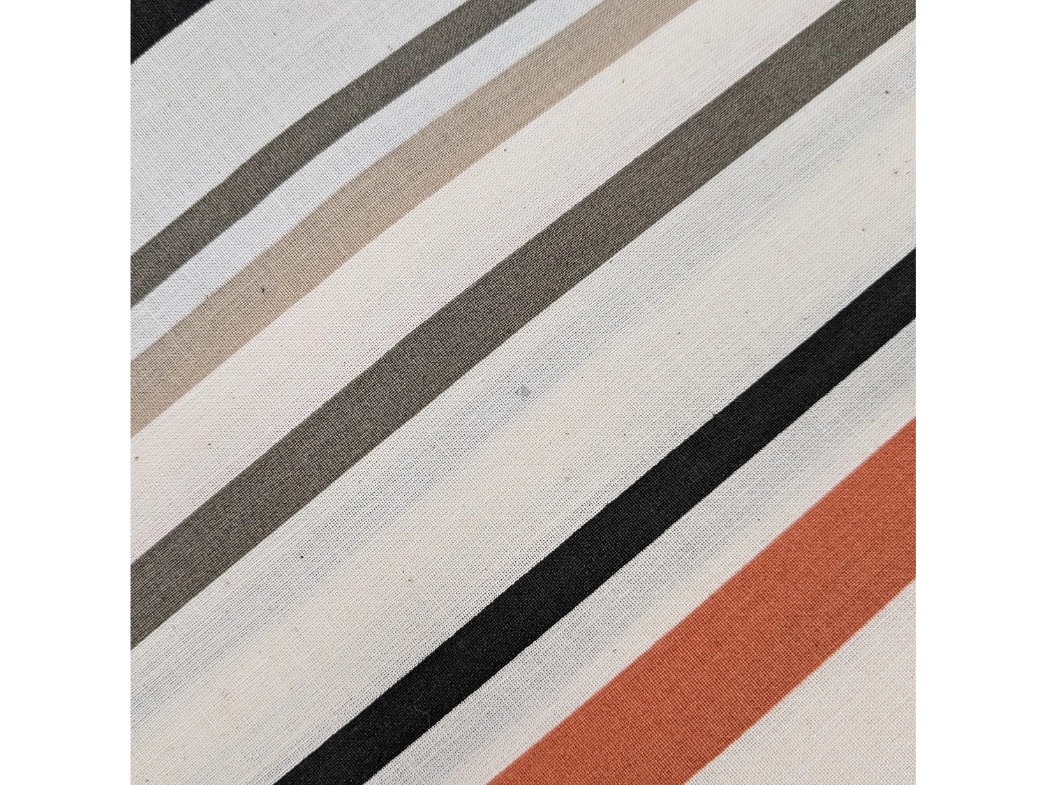 Drap plat 240x310 cm coton HUGO beige/corail