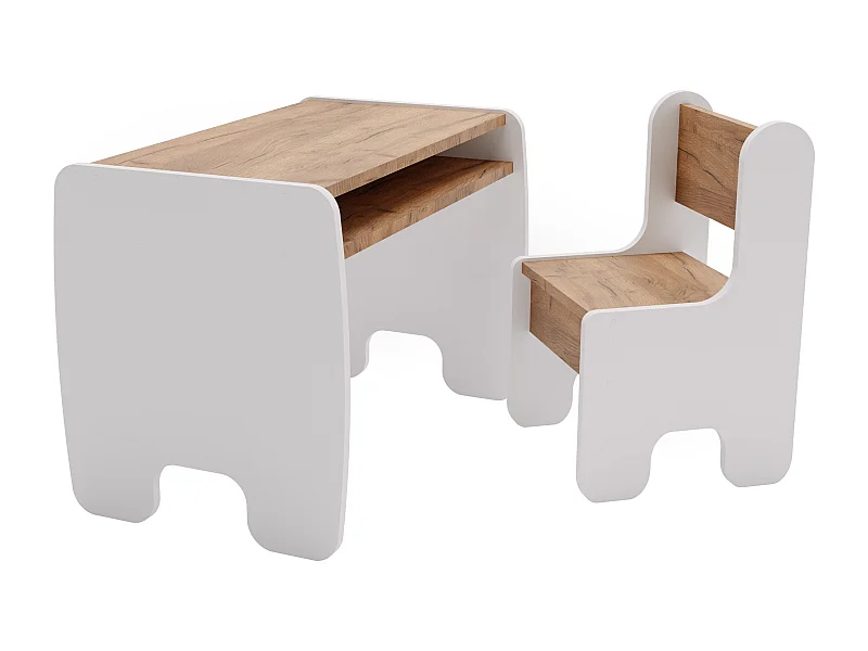 Ensemble table + chaise pour chambre d'enfant