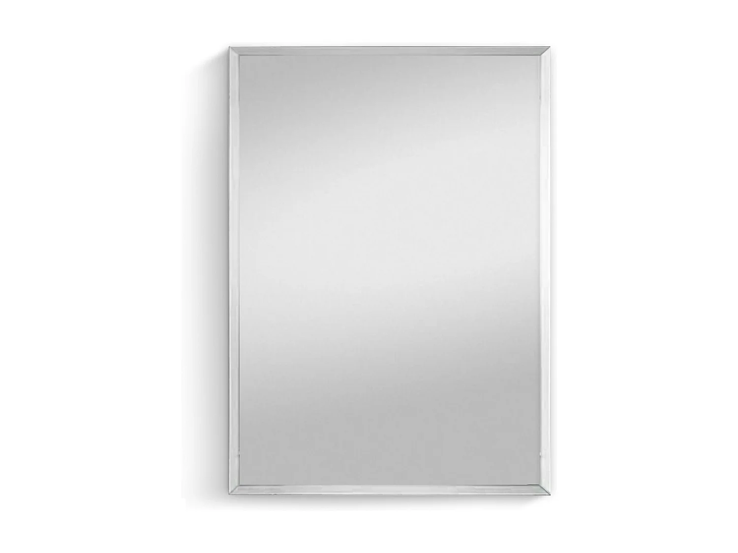 Sofia - Miroir mural - Gris - 40x60cm