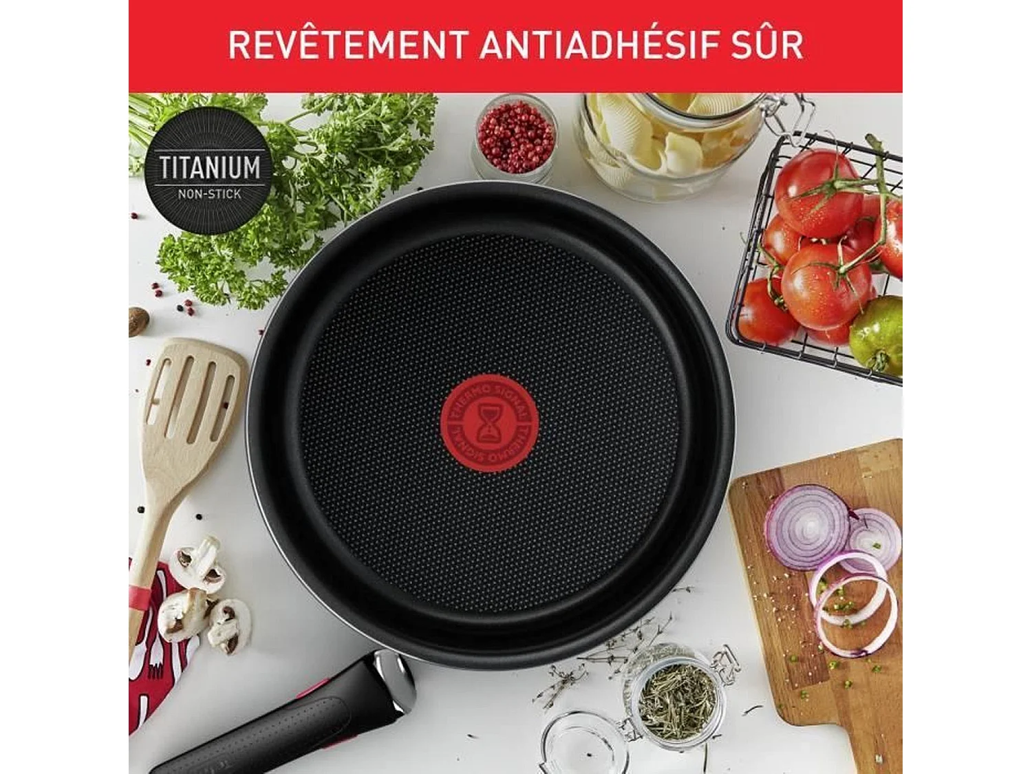 TEFAL L1579102 Ingenio Easy Cook N Clean Batterie de cuisine 10 pieces, anti ashésif, tous feux sauf induction, fabriqué en Fr