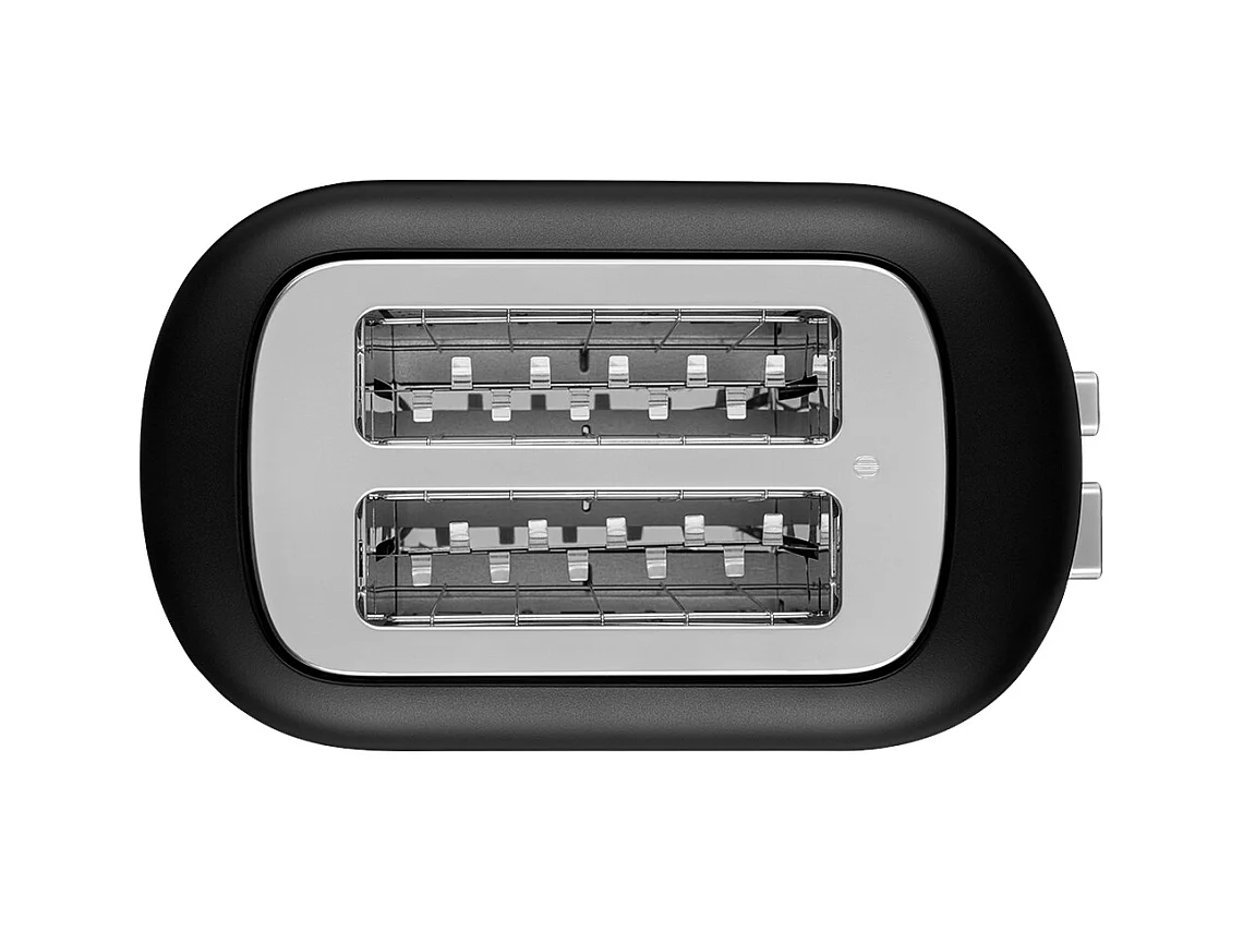 KitchenAid Toaster mit 2 Schlitzen, 7 Bräunungsstufen und extra breiten Schlitzen, Farbe schwarz