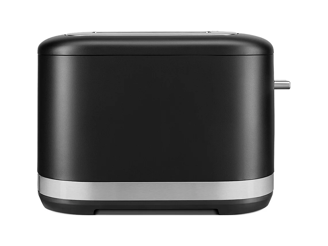 KitchenAid Toaster mit 2 Schlitzen, 7 Bräunungsstufen und extra breiten Schlitzen, Farbe schwarz