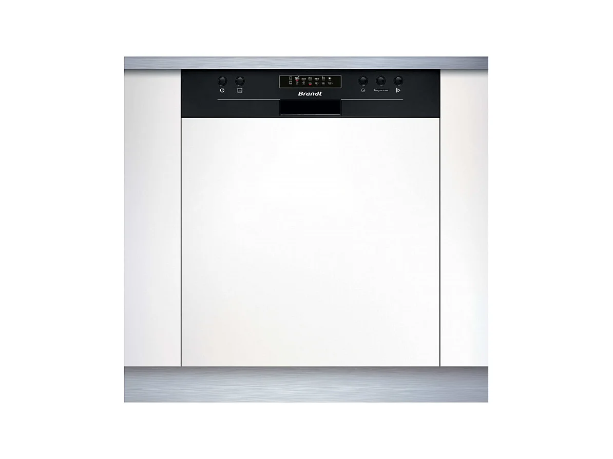 Lave-vaisselle encastrable BRANDT 14 Couverts 59.8cm D, BDB424LB