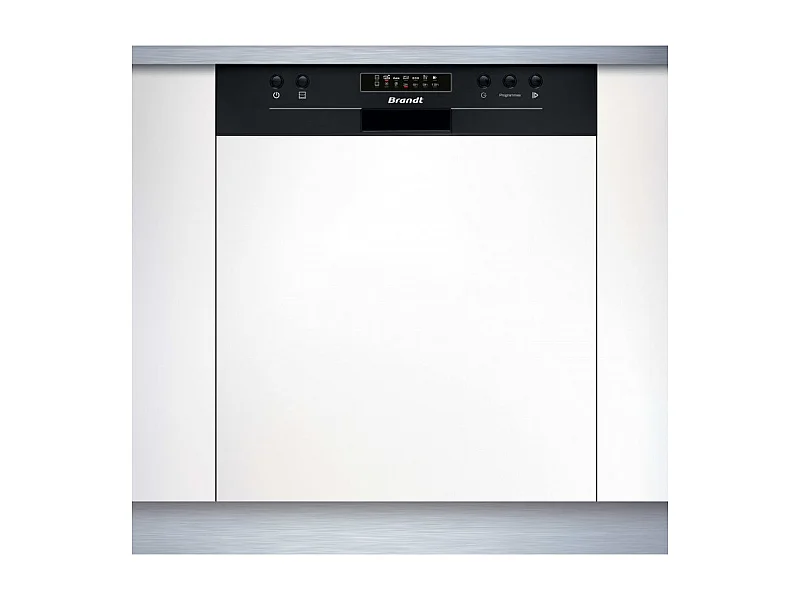 Lave-vaisselle encastrable BRANDT 14 Couverts 59.8cm D, BDB424LB