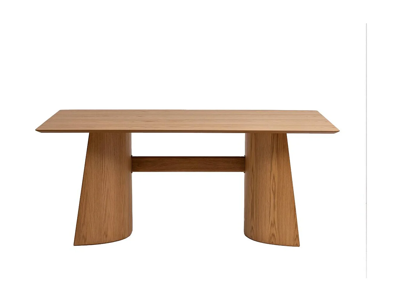 Table à manger en bois de chêne Almaric