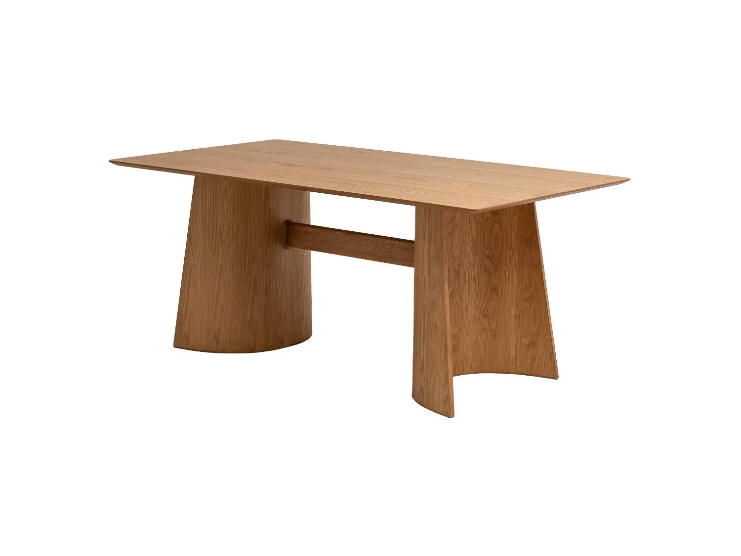 Table à manger en bois de chêne Almaric