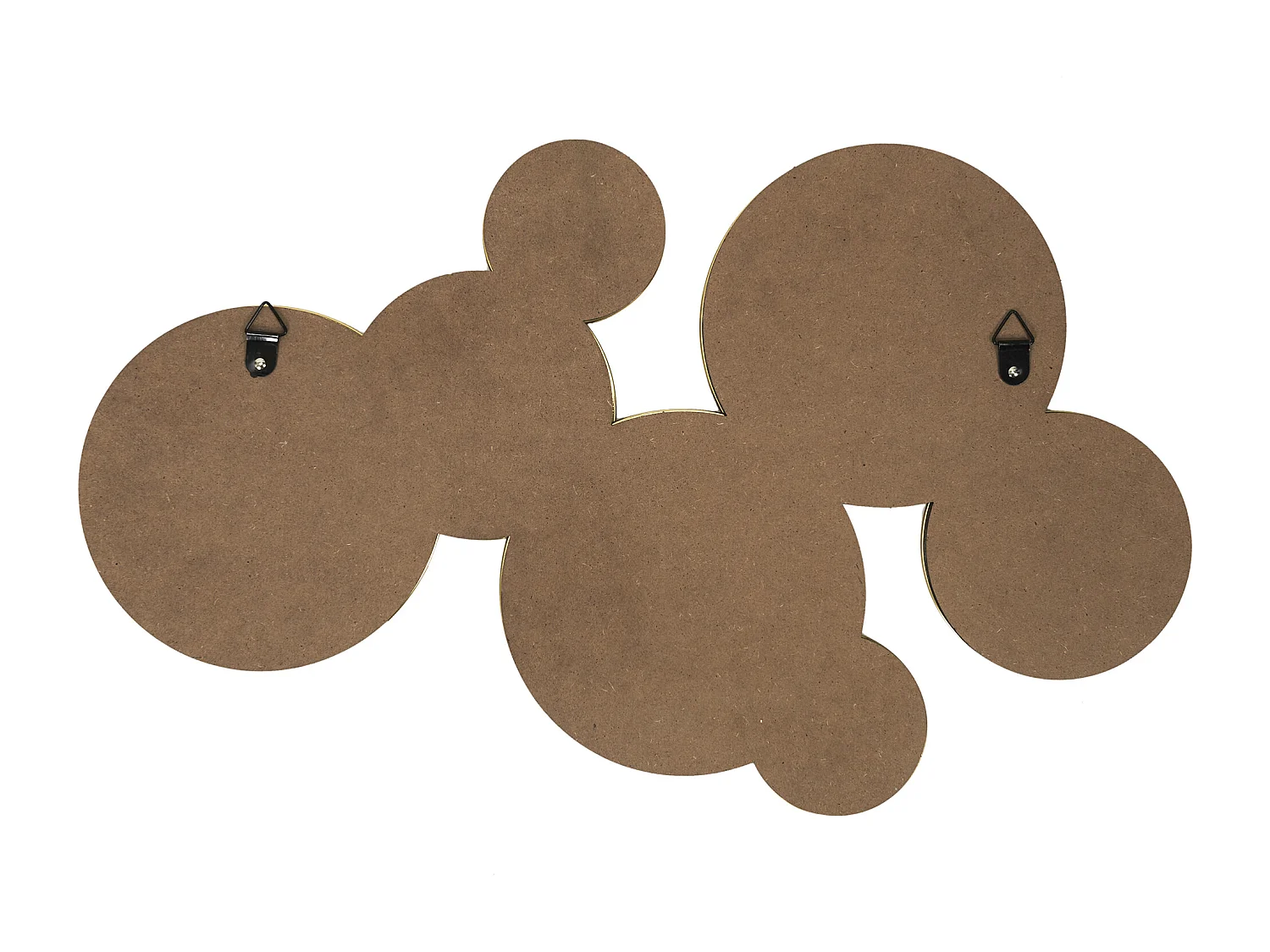 Decoration Miroir Rond Or