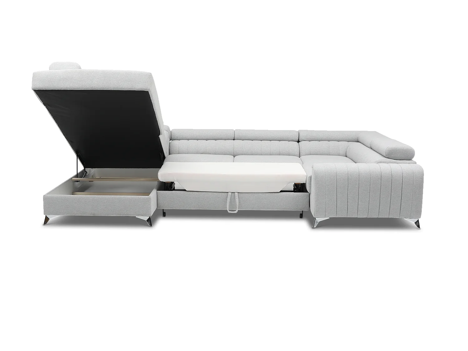 Canapé Corner Apache UL/Tissu/Beige