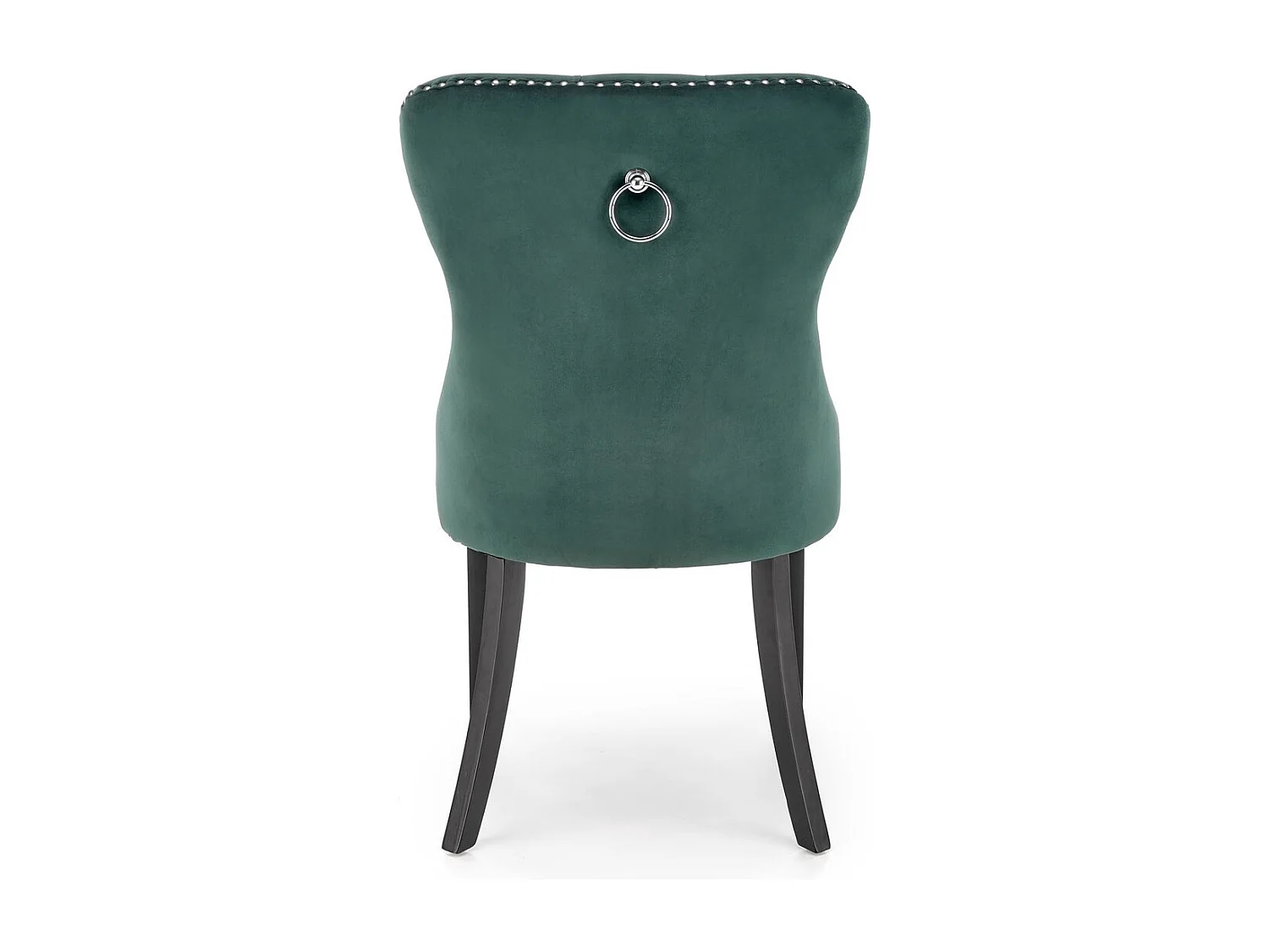 Stuhl Miya/Samtstoffbezug/Grün