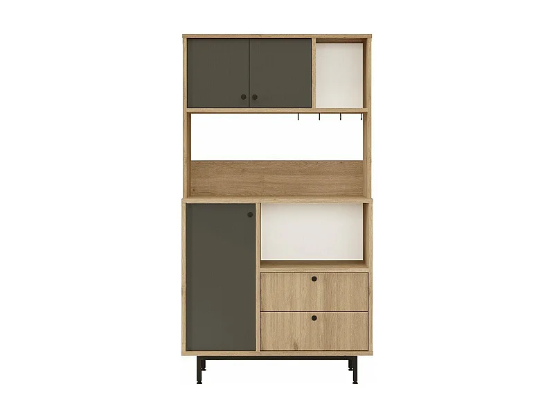 Mobile da cucina con 3 ante e 2 cassetti H161,2 cm - ODE