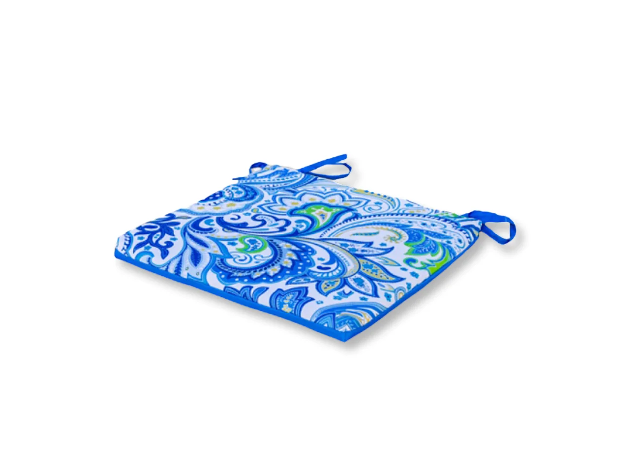 Lot de 4 Galettes de Chaise motif Arabesque 35x35 cm