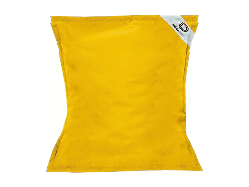 Housse pour Pouf Géant XXL 180x140cm Flottant pour Piscine - Jaune miel