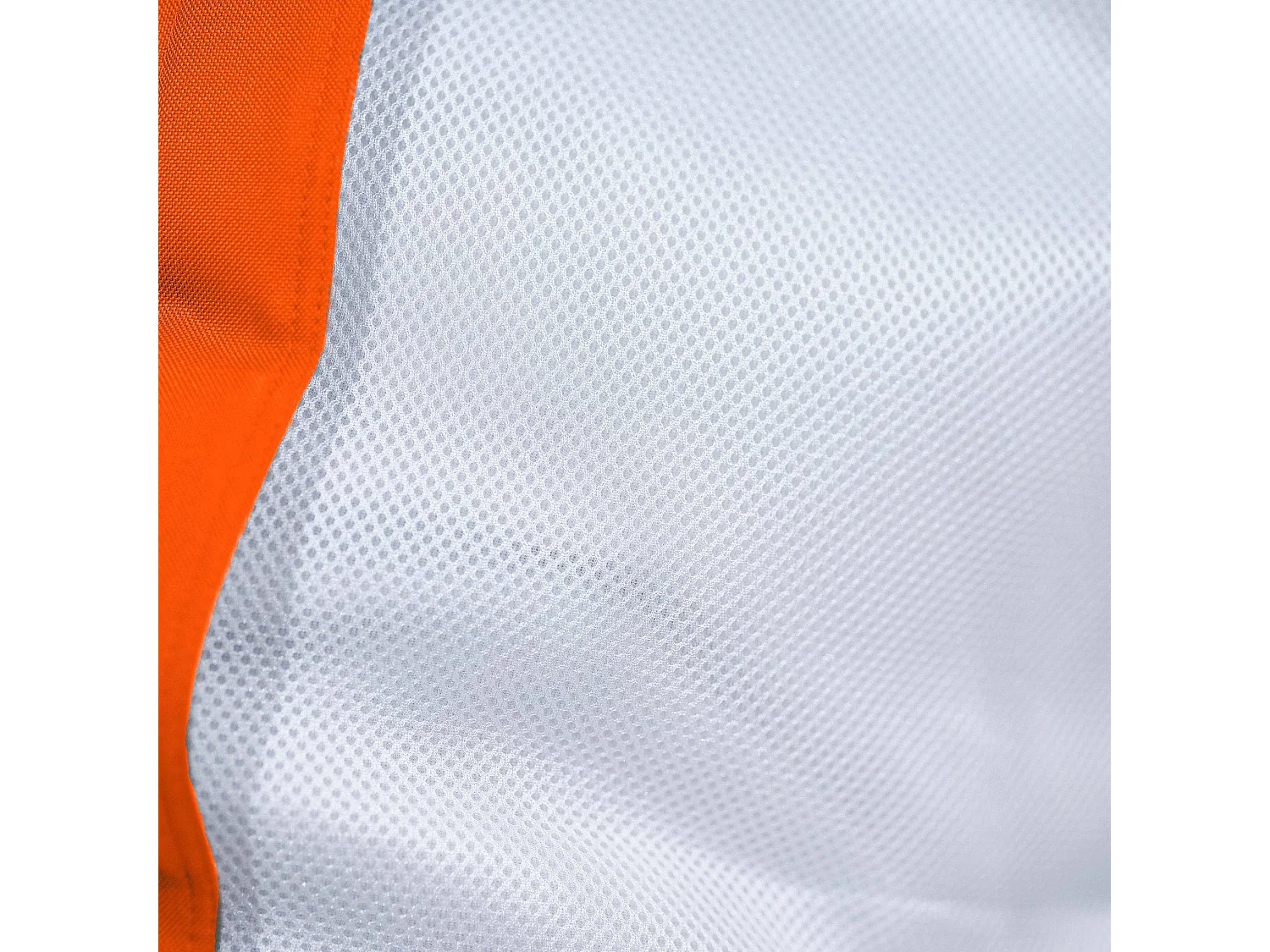 Pouf piscine en Polyester 170x90 cm Orange