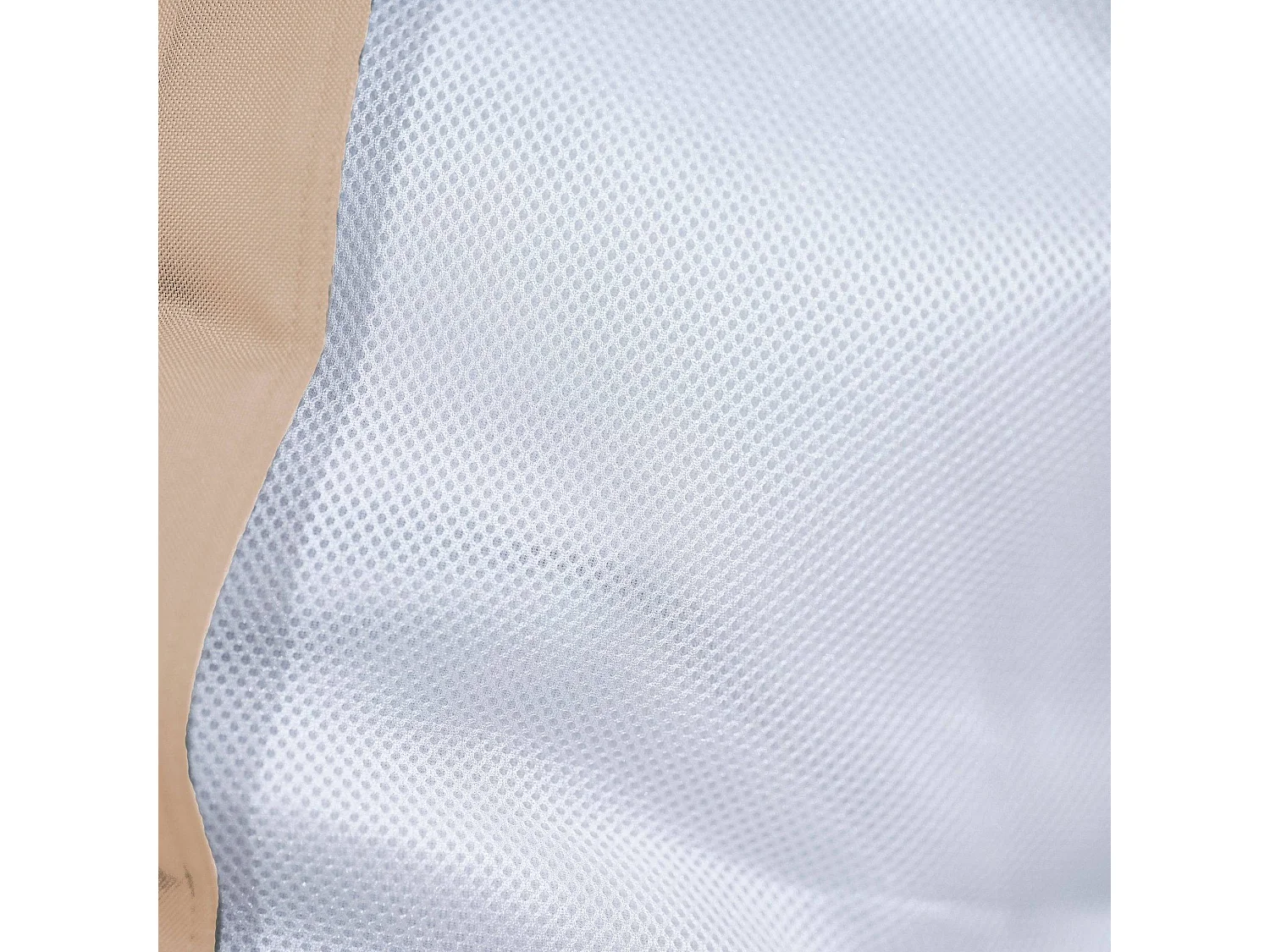 Pouf Géant XXL Déhoussable, Flottant pour Piscine, Beige