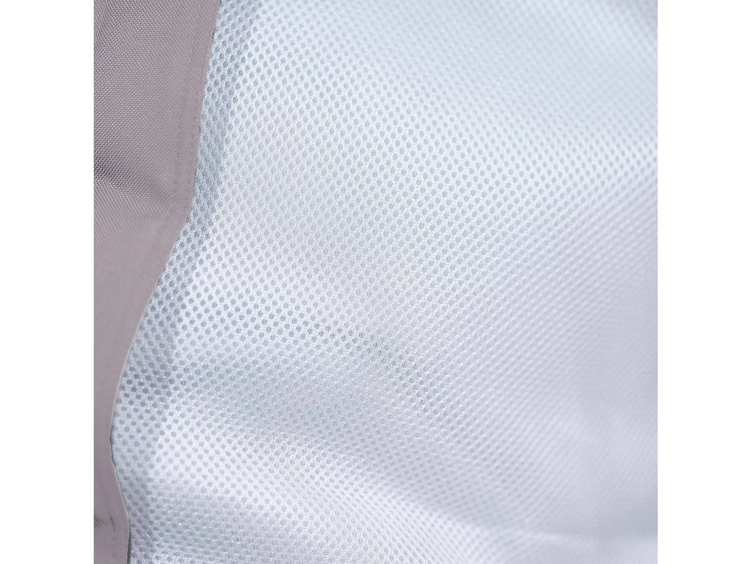 Pouf piscine en Polyester 170x90 cm Gris galet