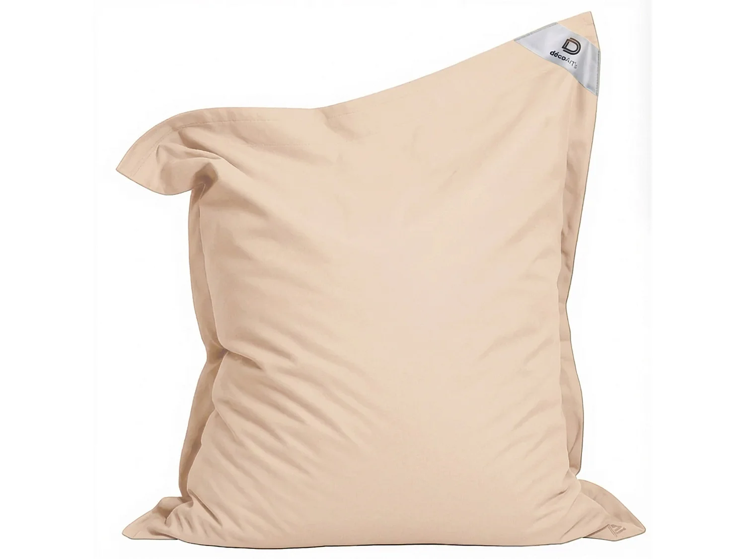 Housse pour Pouf Géant XXL 180x140cm Intérieur et Extérieur - Beige