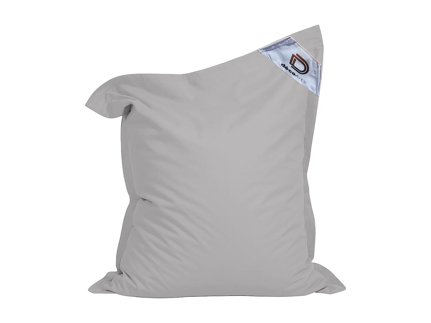 Housse pour Pouf Géant XXL 180x140cm Intérieur et Extérieur - Gris galet