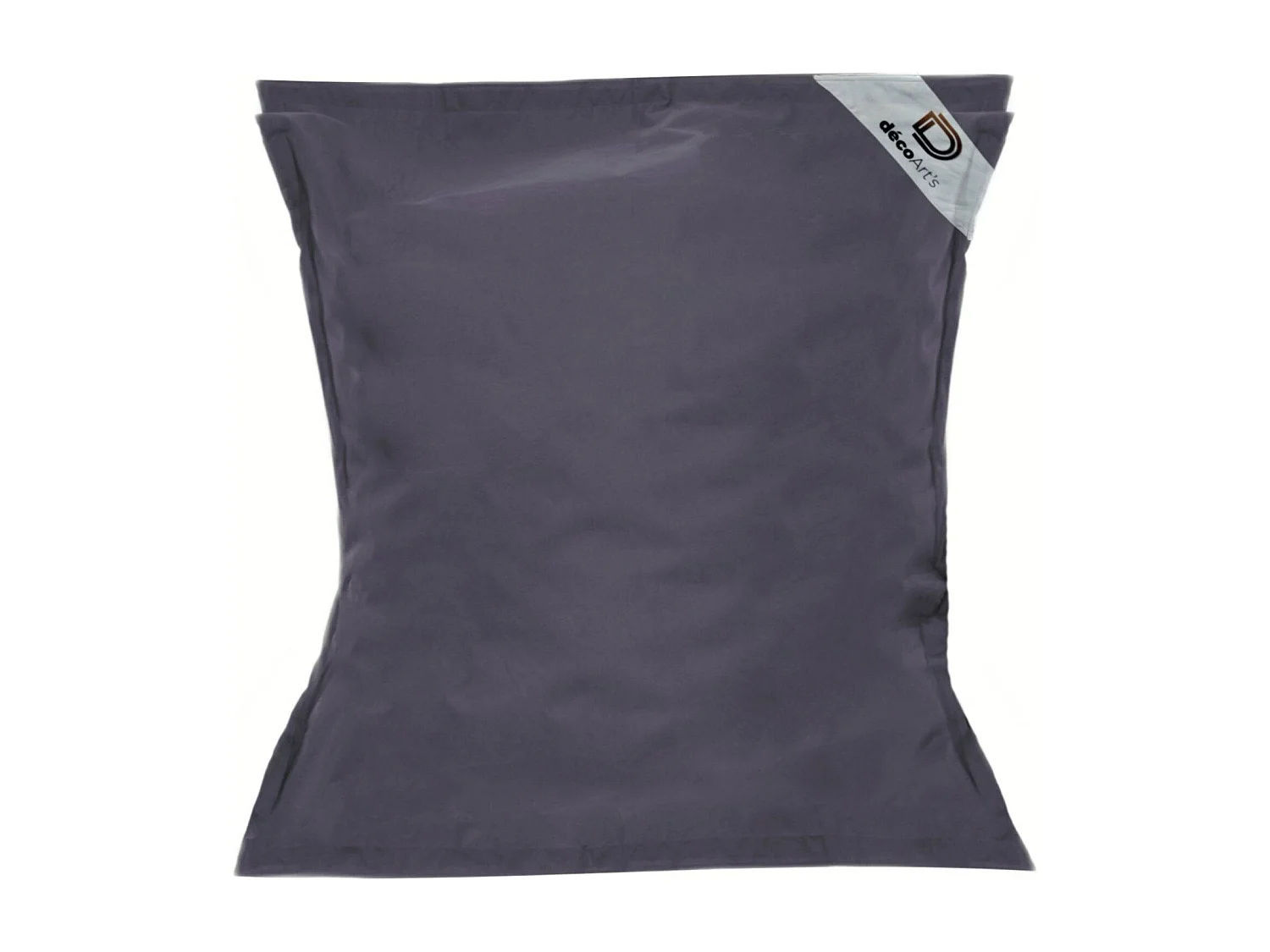 Pouf Géant XXL Déhoussable, Flottant pour Piscine, Deco Arts Gris Carbone