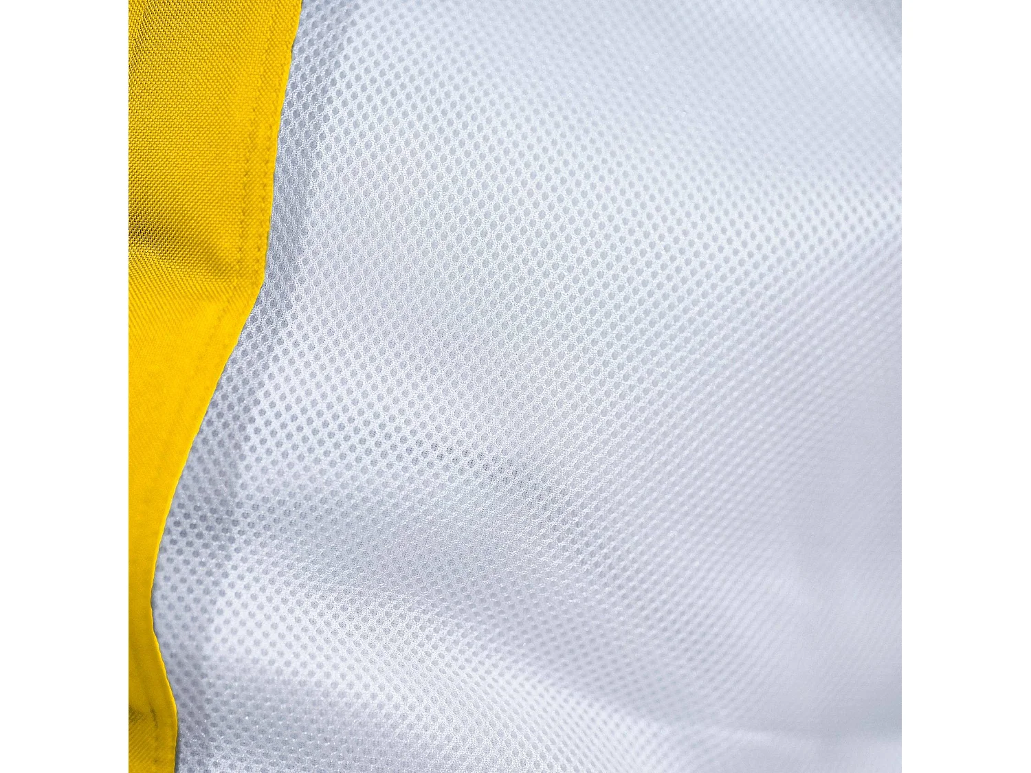 Pouf piscine en Polyester 170x90 cm Jaune miel