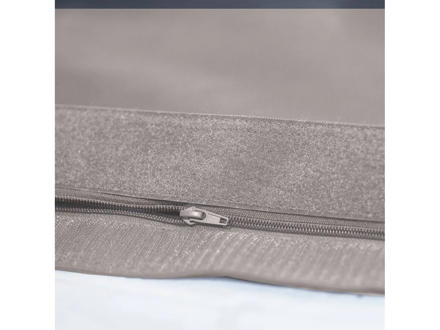 Pouf Géant XXL Intérieur et Extérieur, Déhoussable, Salon, Jardin, Deco Arts Gris galet