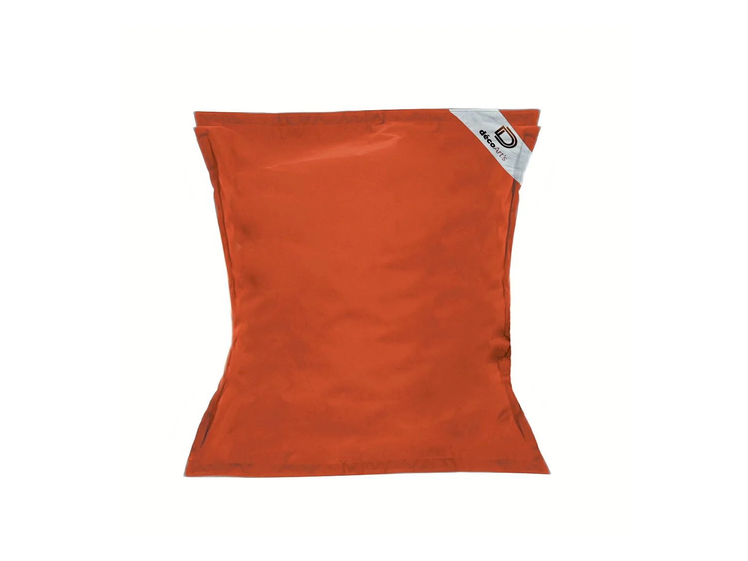 Pouf Géant XXL Intérieur et Extérieur, Déhoussable, Salon, Jardin, Deco Arts Terracotta