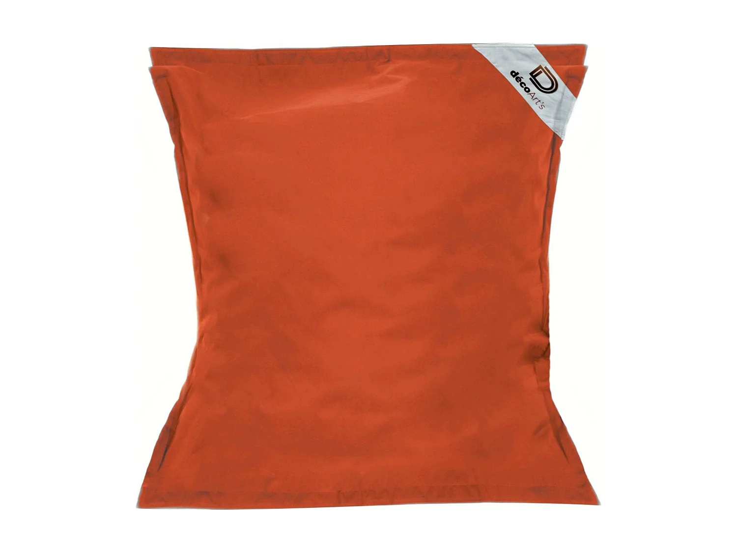 Pouf Géant XXL Intérieur et Extérieur, Déhoussable, Salon, Jardin, Deco Arts Terracotta