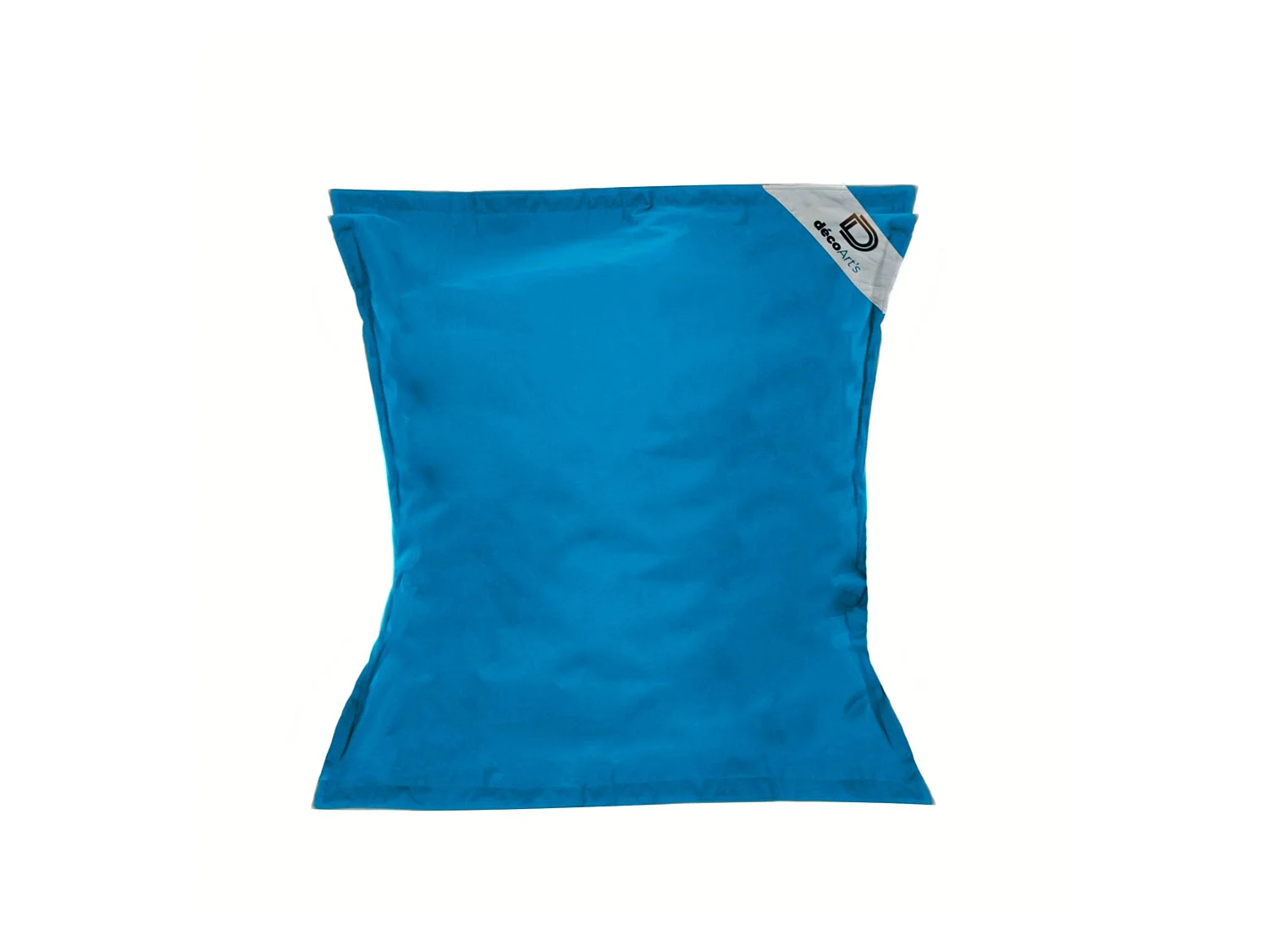Pouf Géant XXL Déhoussable, Flottant pour Piscine, Deco Arts Bleu pétrole