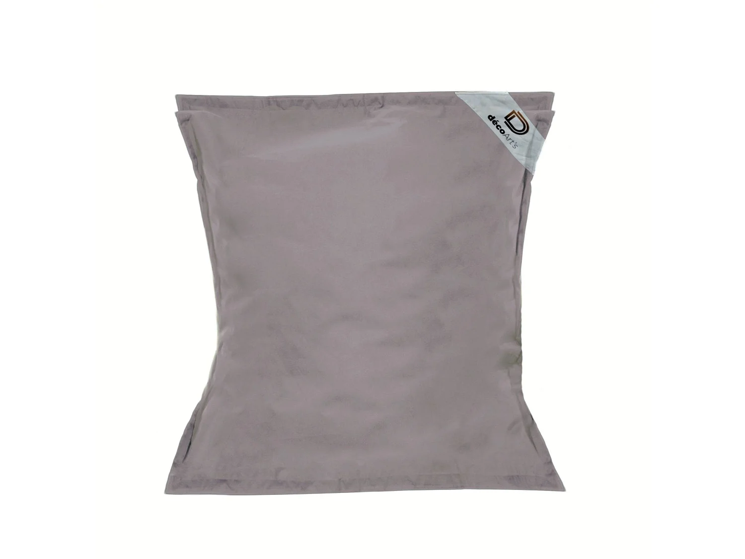 Pouf Géant XXL Déhoussable, Flottant pour Piscine, Deco Arts Gris galet