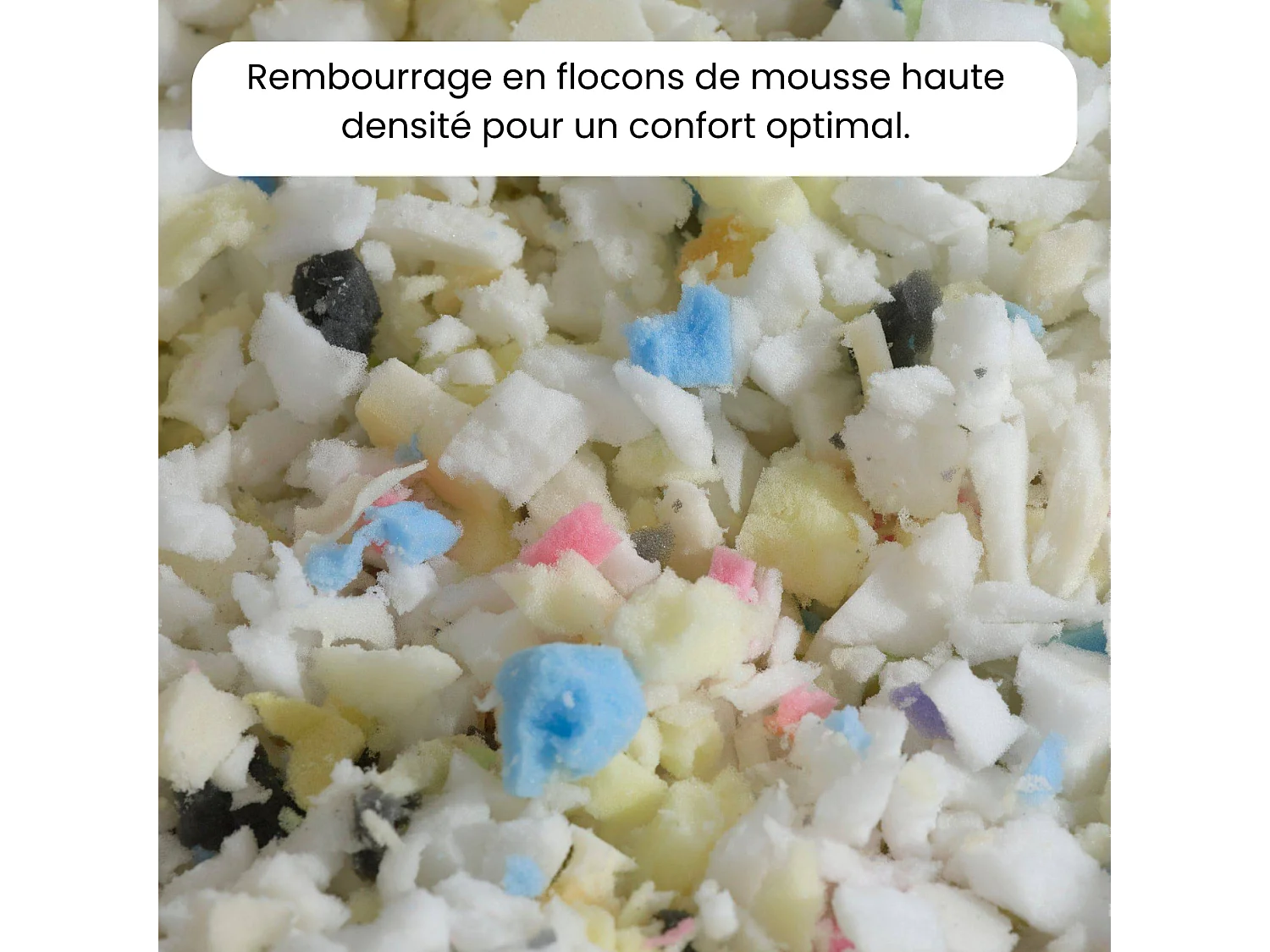 Pouf en velours diamètre 50 ensemble de 2 - beige