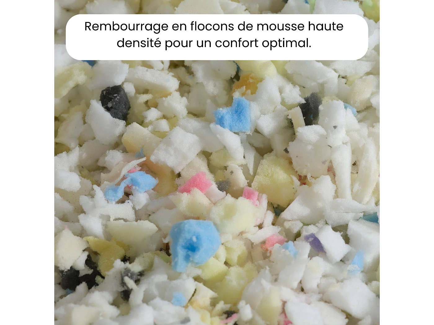 Pouf en velours diamètre 50 ensemble de 2 - beige