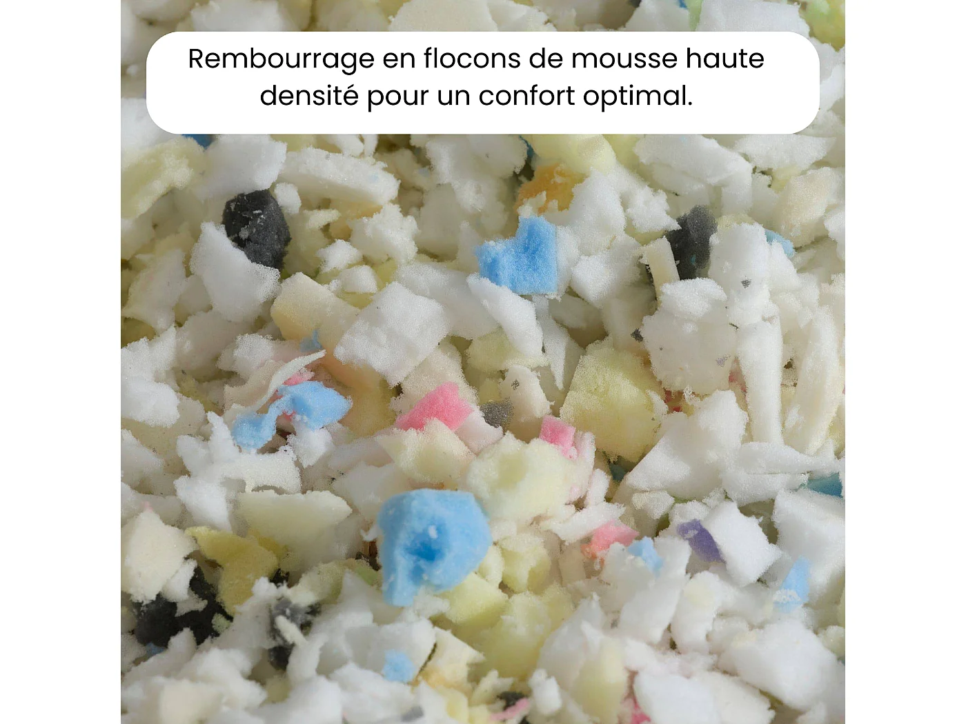 Pouf en velours diamètre 60 ensemble de 2 - crème
