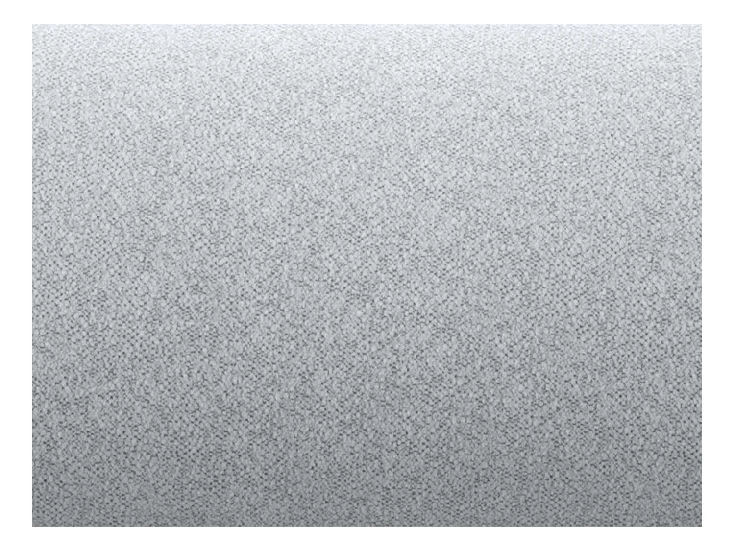Ecksofa mit Schlaffunktion - Ecke links - einseitige Armlehne - Strukturstoff - Hellgrau - DAVISO