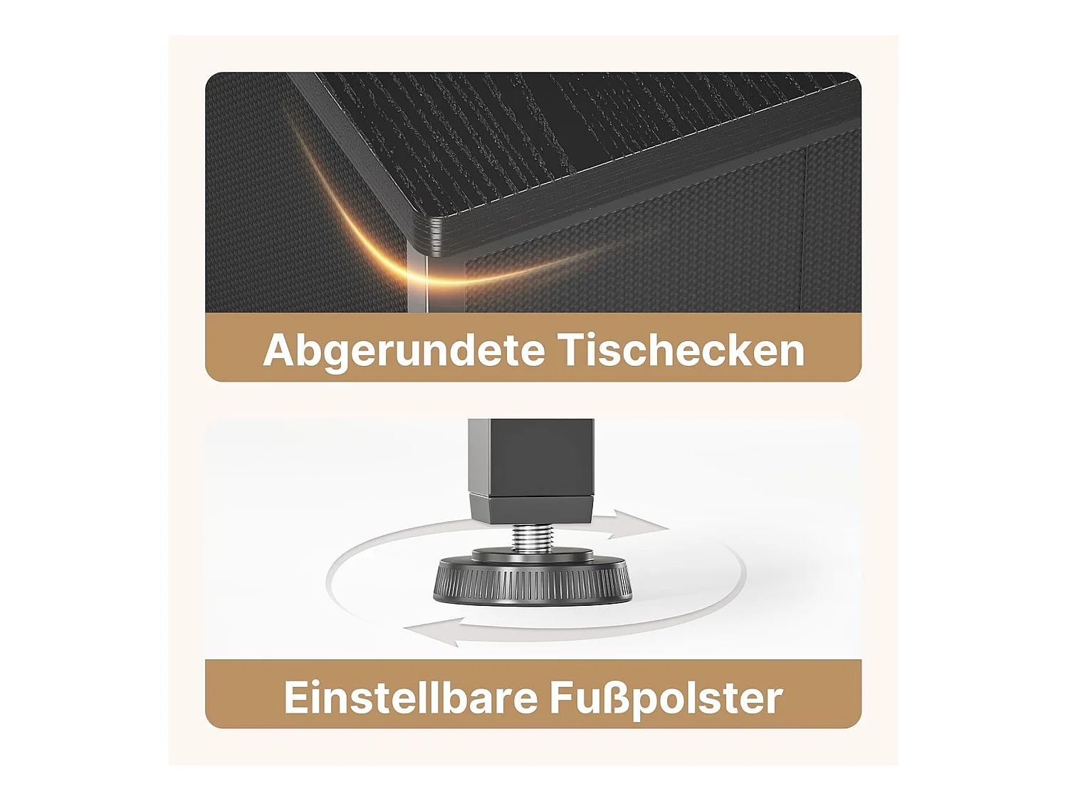 Commode de Chambre Bealife 8 Tiroirs en Tissu Cadre en Acier Pieds en Plastique Réglable Rangement Meuble Gris Foncé