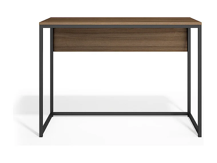 Bureau 1 tiroir - H75cm x L105cm x P52cm noyer - London