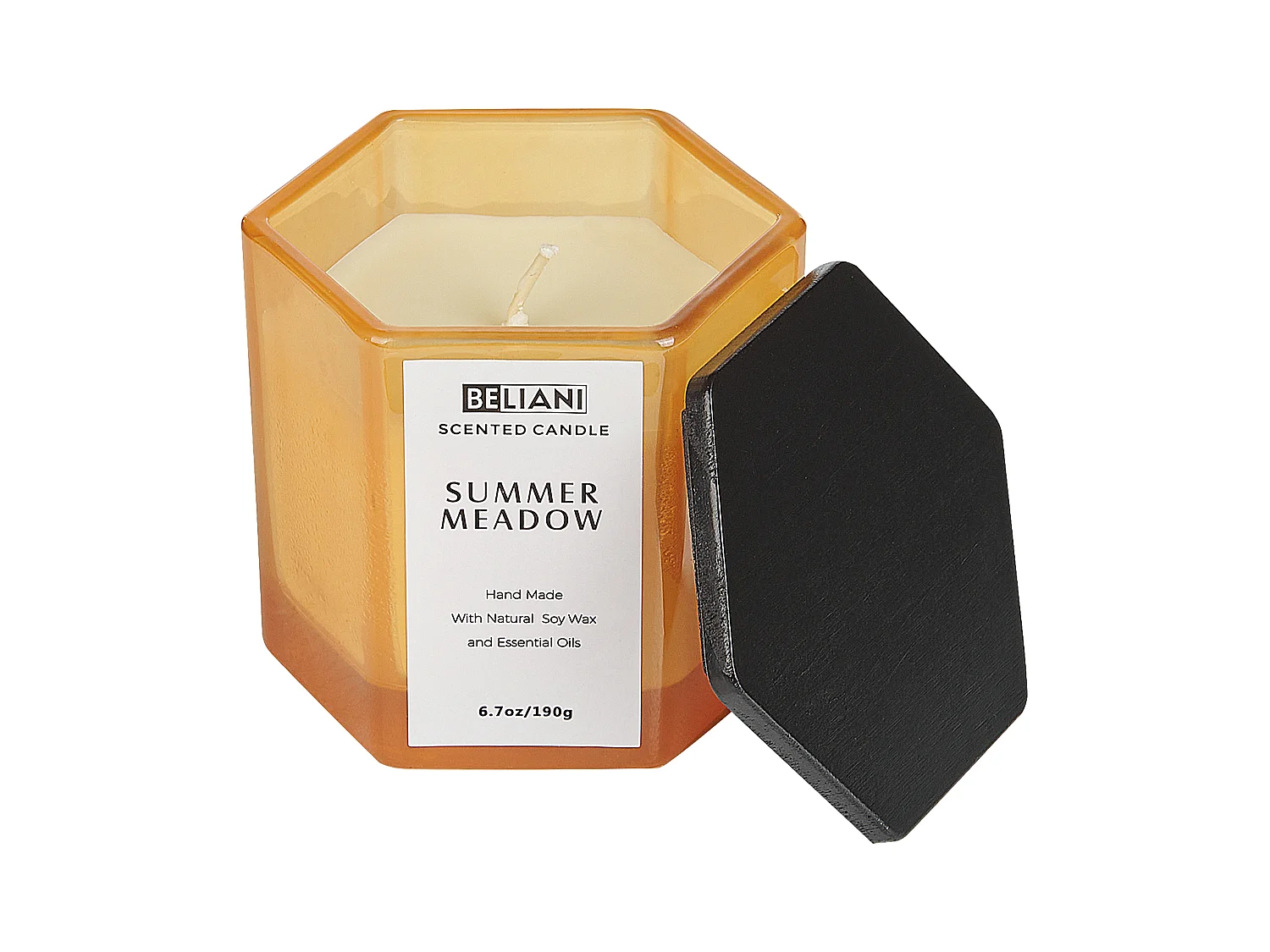 Duftkerze mit Duftverteiler CLASSY TINT Sojawachs Frische Note