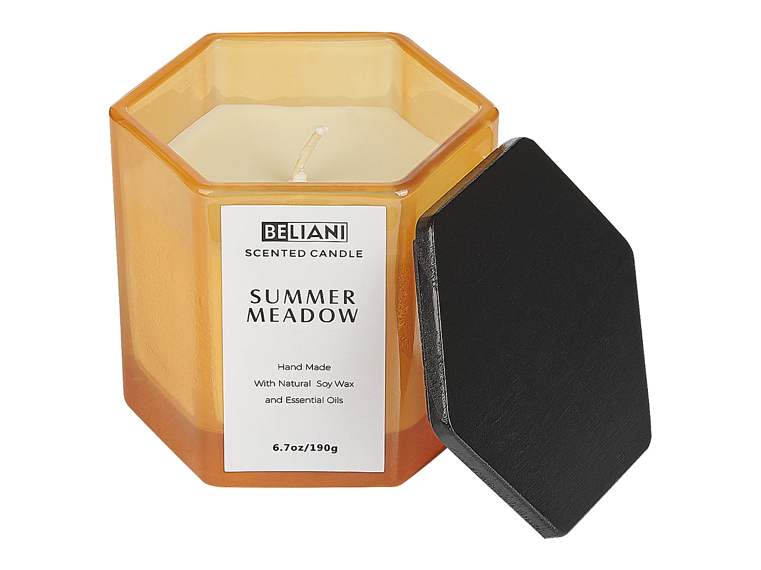 Bougie parfumée avec diffuseur CLASSY TINT Cire de soja Notes de fraîcheur