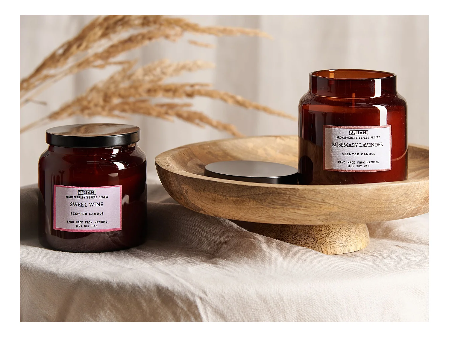 Duftkerzen 2er Set ABSOLUTE ALCHEMY Sojawachs Frische Note