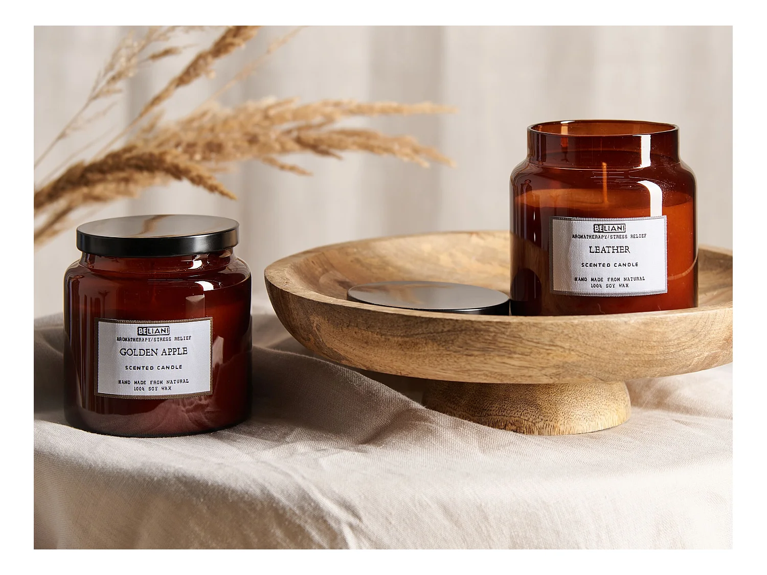 Duftkerzen 2er Set ABSOLUTE ALCHEMY Sojawachs Fruchtige Note Frische Note