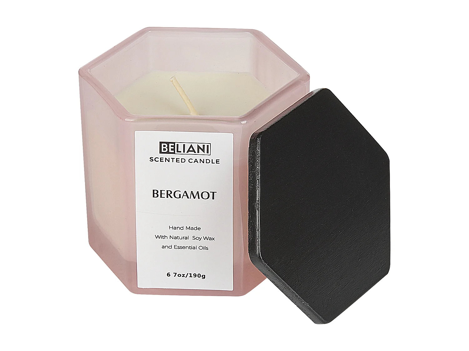 Vela aromática con difusor de fragancia CLASSY TINT Cera de soja Notas afrutadas