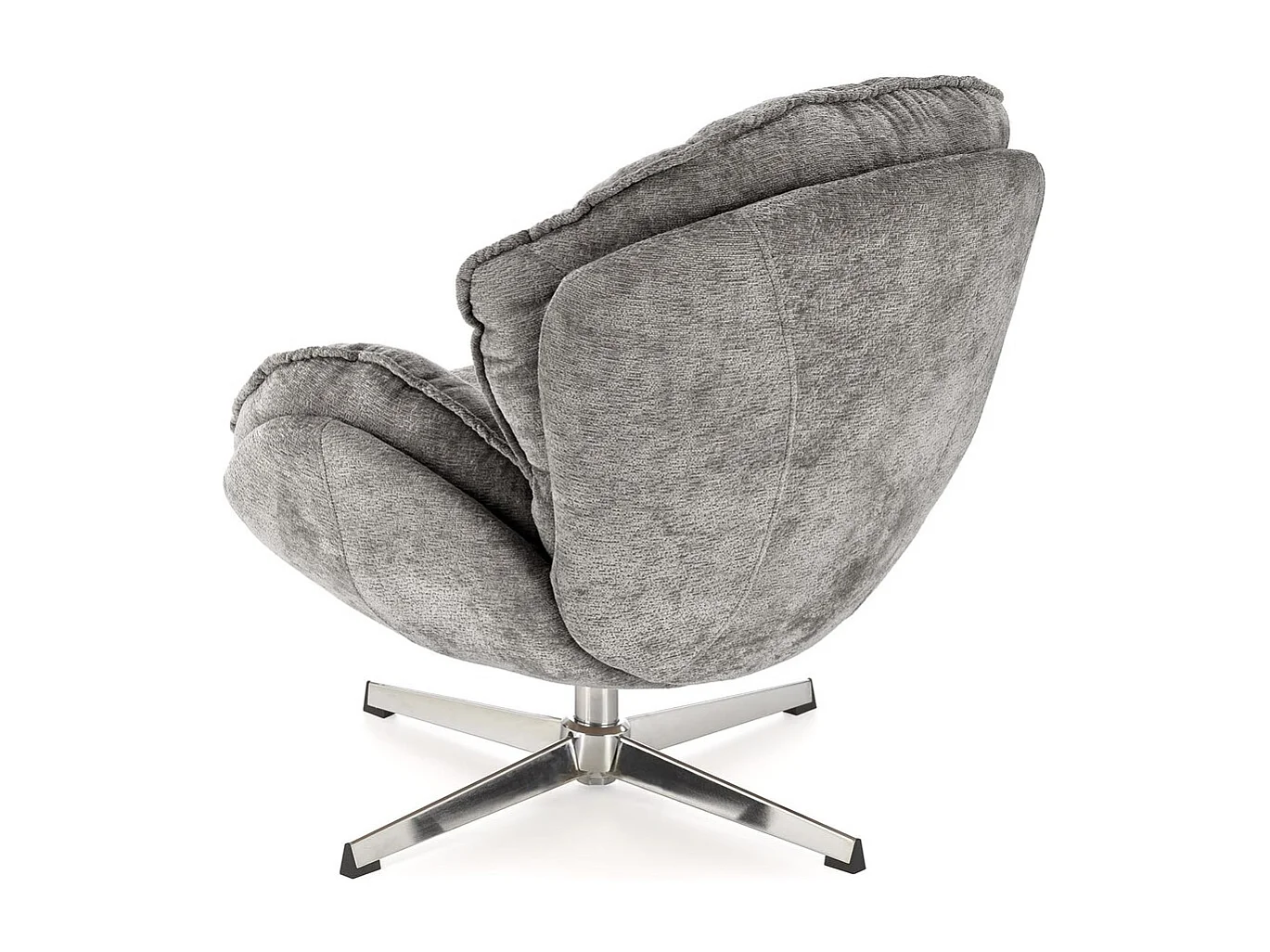 Fauteuil Guido/Tissu/Gris