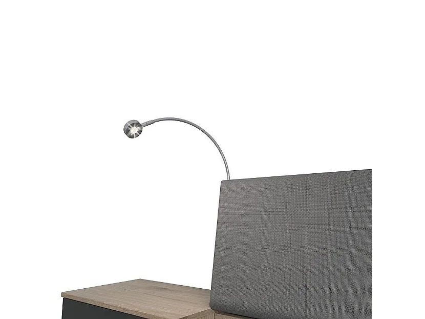 1 Paire d' éclairage LED pour lit LOOP coloris graphite