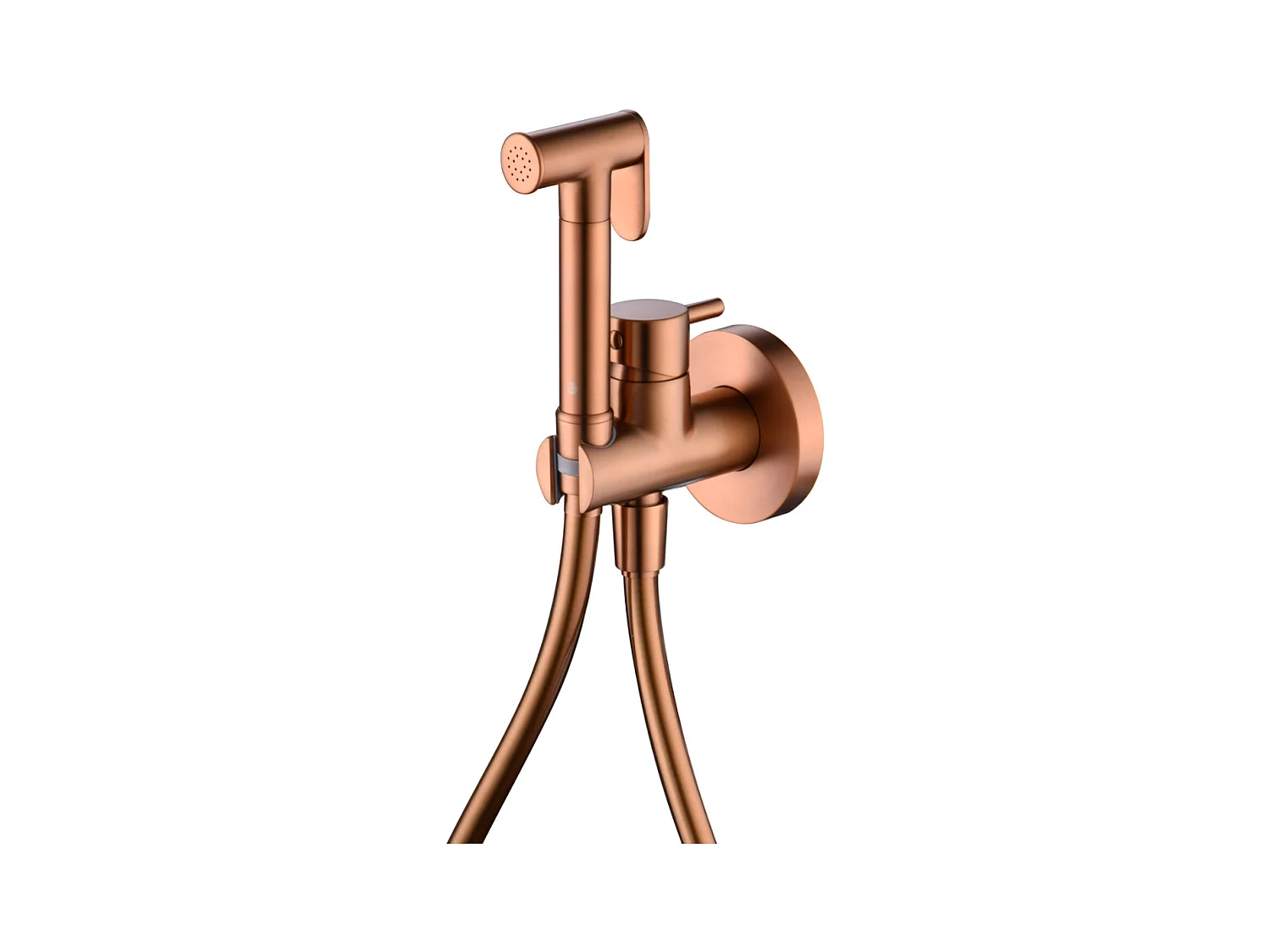 Kit Douchette hygiénique À ENCASTRER,  WC ou Bidet Salle de Bain Or Rose Cuivré MUNICH RDM001/ORC