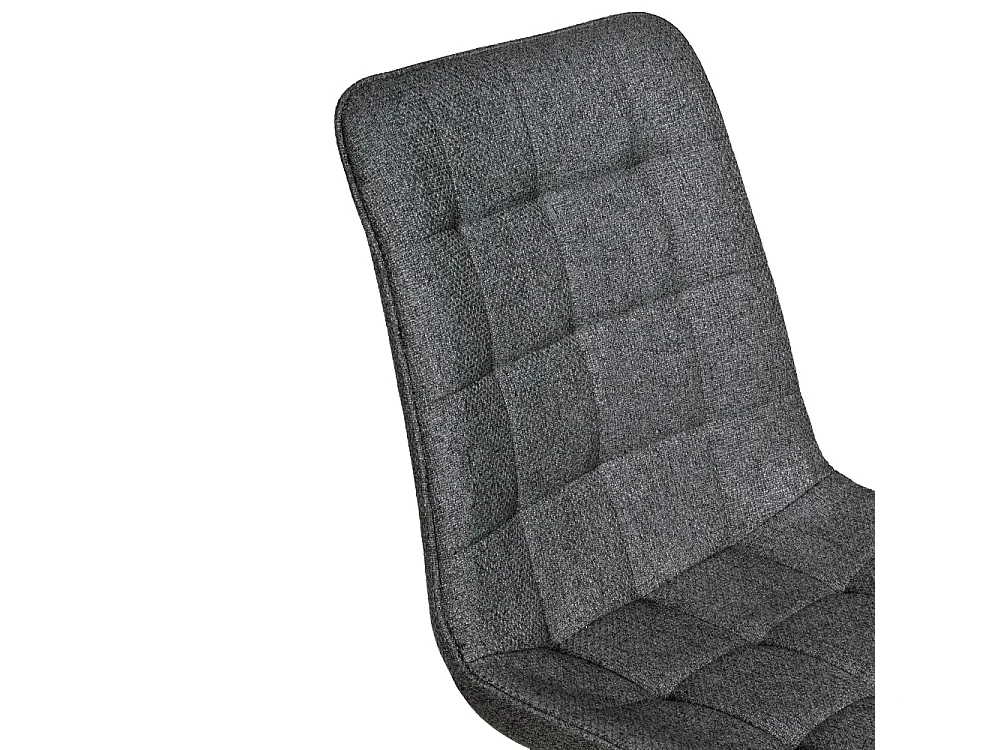 Lot de 4 chaises de salle à manger MUSE/ Gris foncé