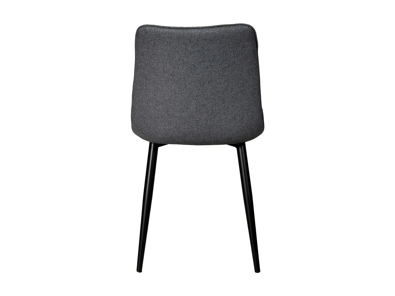 Lot de 4 chaises de salle à manger MUSE/ Gris foncé