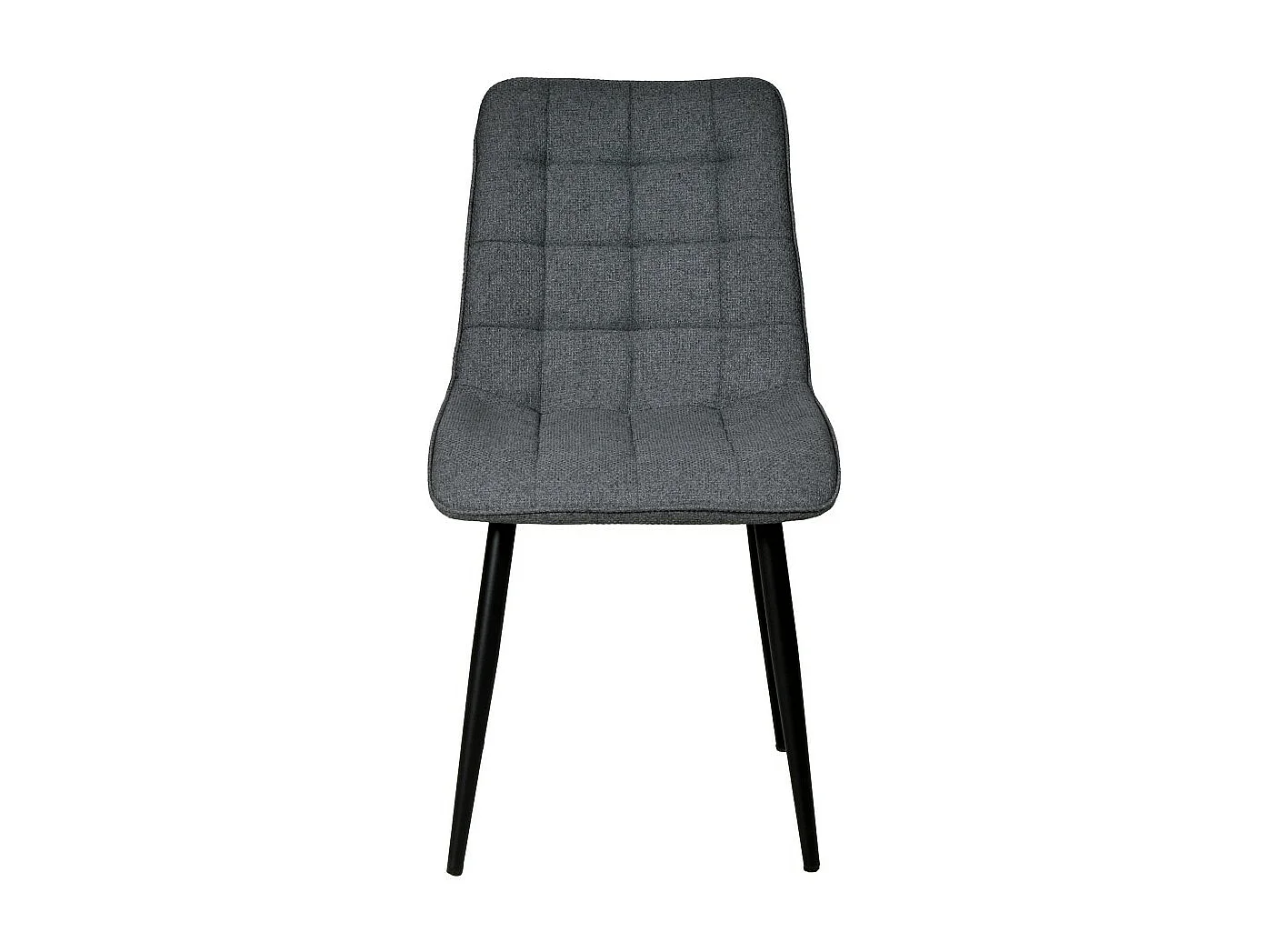 Lot de 4 chaises de salle à manger MUSE/ Gris foncé